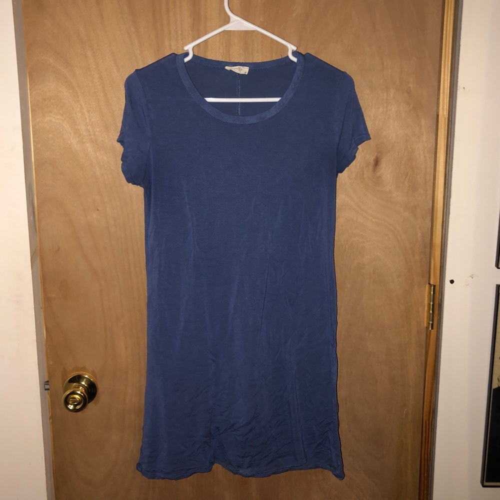 Super Soft Blue Mini Dress